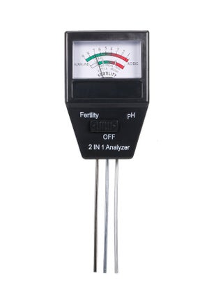 2-in-1  Soil pH Meter Black 26.00 x 3.50 x 10.50cm - v1609174322/N43332868A_1