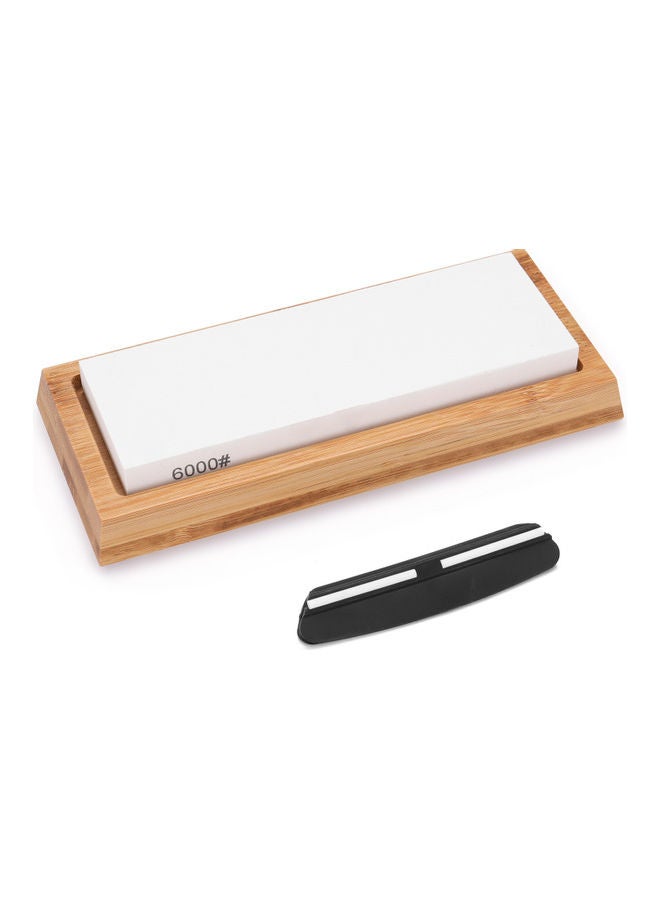 Generic Professional Whetstone Cut Sharpening Stone Multicolour 23.00X9.50X10.50cm  - Image 2