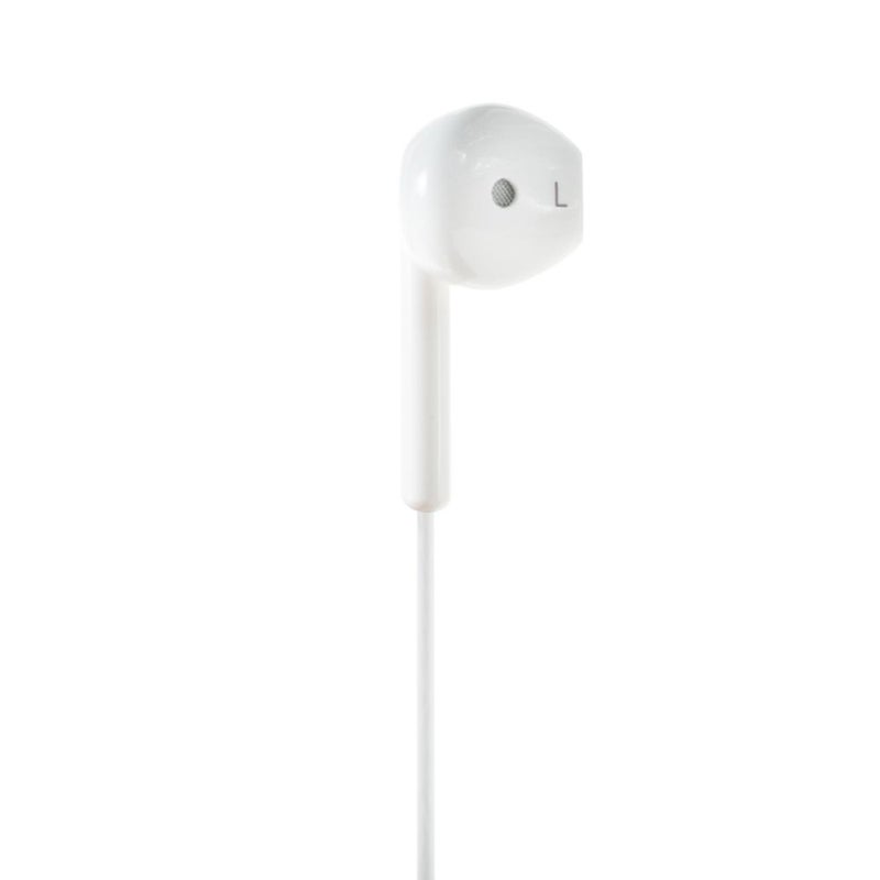 E-Train - Stereo Wired In-Ear Earphones With Mic White - Image 1