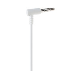 E-Train Stereo Wired In-Ear Earphones With Mic White  - Image 4
