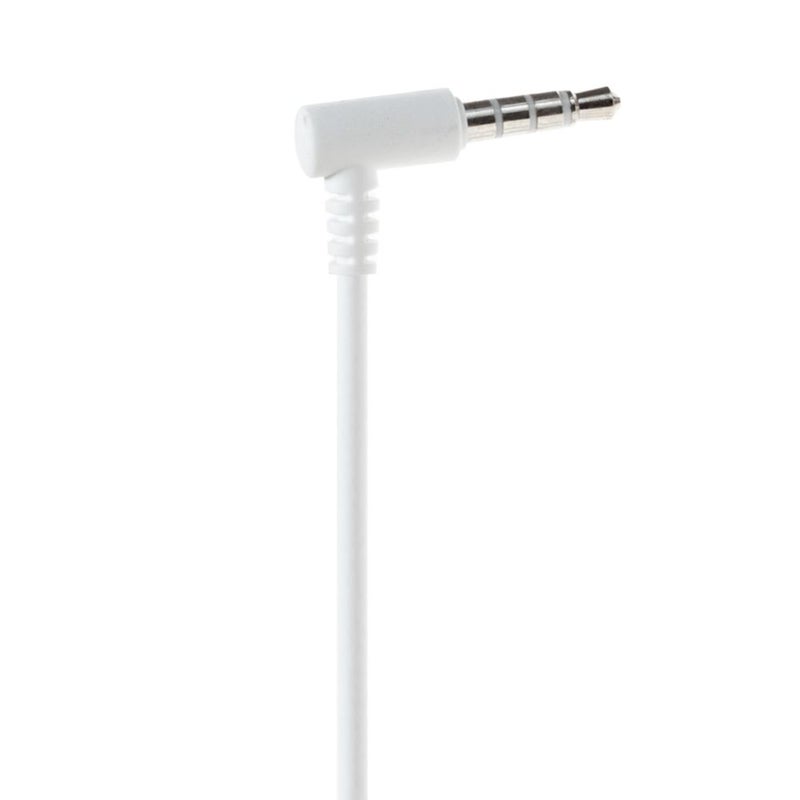 E-Train - Stereo Wired In-Ear Earphones With Mic White - Image 1