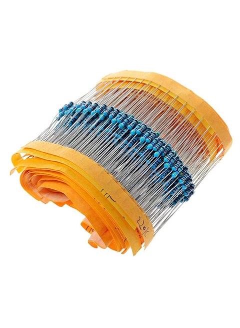 Resistor Assorted Kit (30 values -  approx 600Pcs) multicolour
