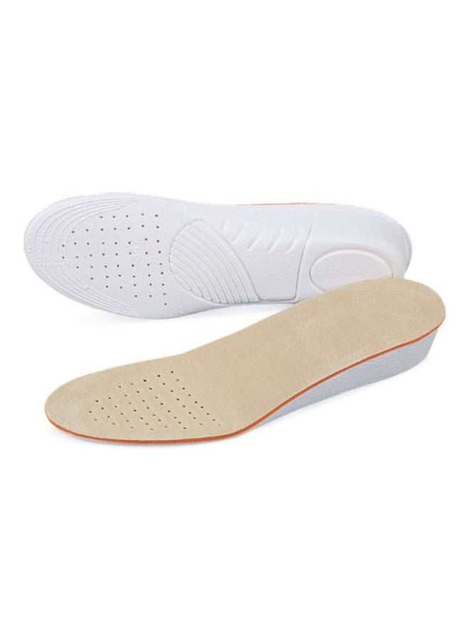 Corrective Breathable Shoe Insoles Beige/White - Image 2