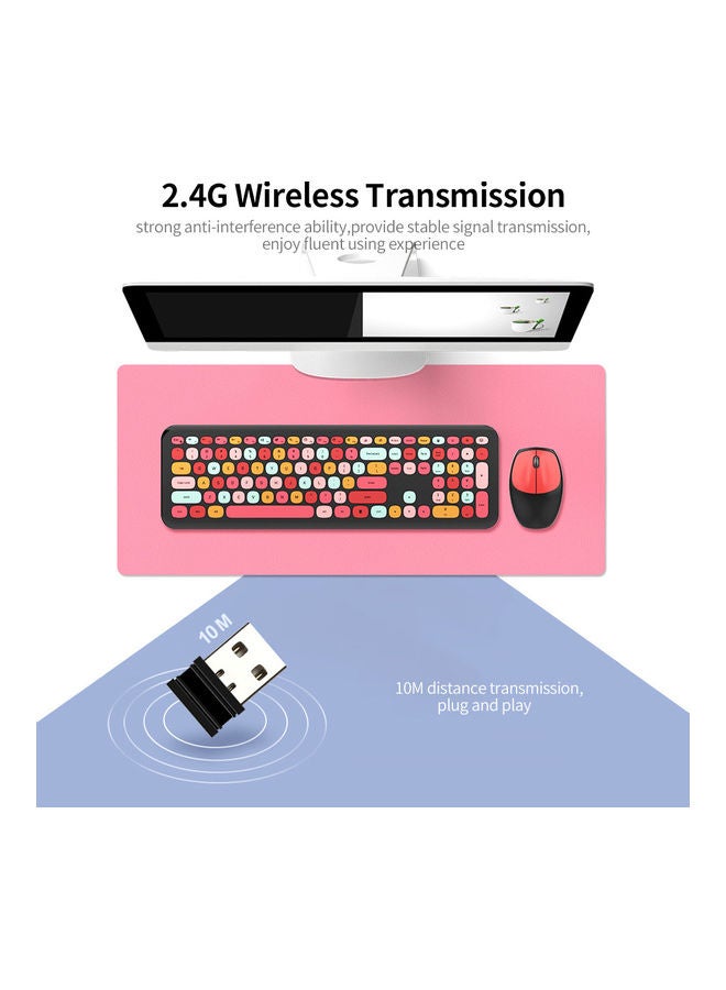 Generic Keyboard And Mouse Set Multicolour  - Image 2