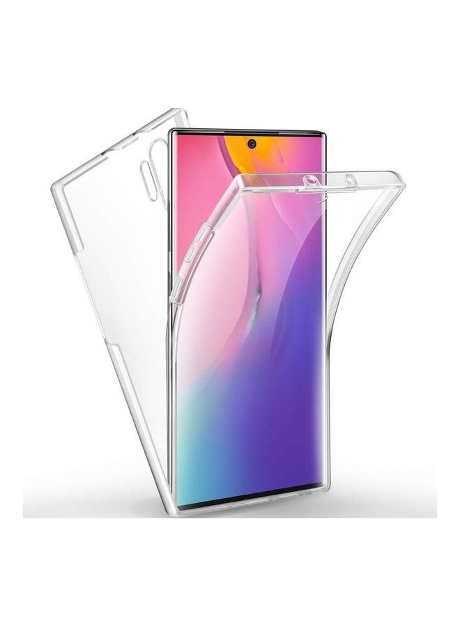Generic - 360 Degree Soft Hard Tpu Silicone Front And Back Case For Samsung Galaxy Note 10 Plus Clear - Image 1