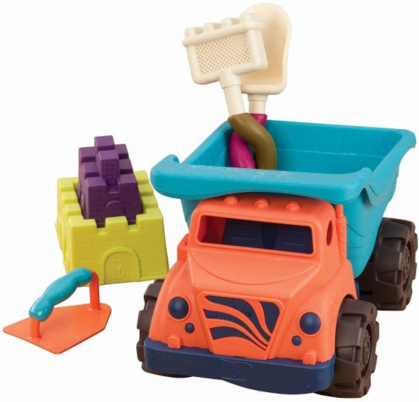 B. Toys 6-Piece Coastal Cruiser Sand Dump Truck 10cm  - Image 2