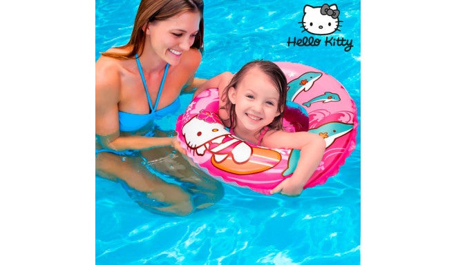 INTEX - Hello Kitty Inflatable Swim Ring Float 20inch - Image 1