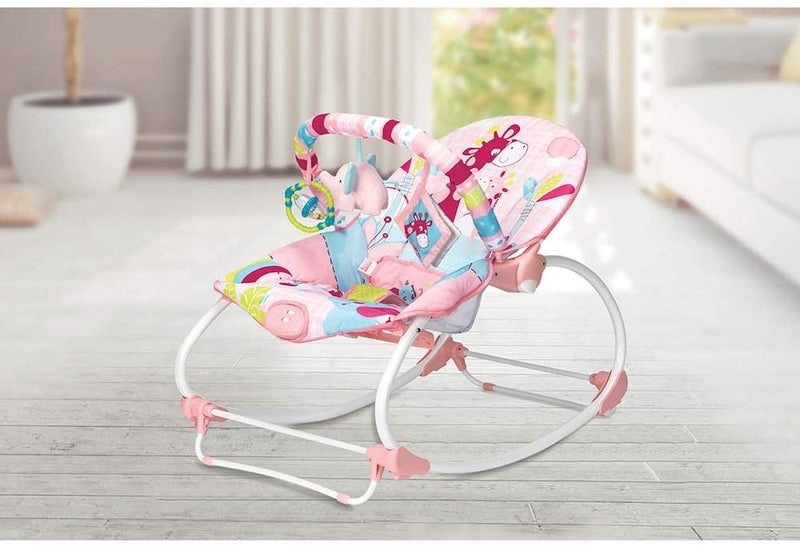 Mastela Giraffe Printed Newborn To Toddler Baby Rocker - Image 3