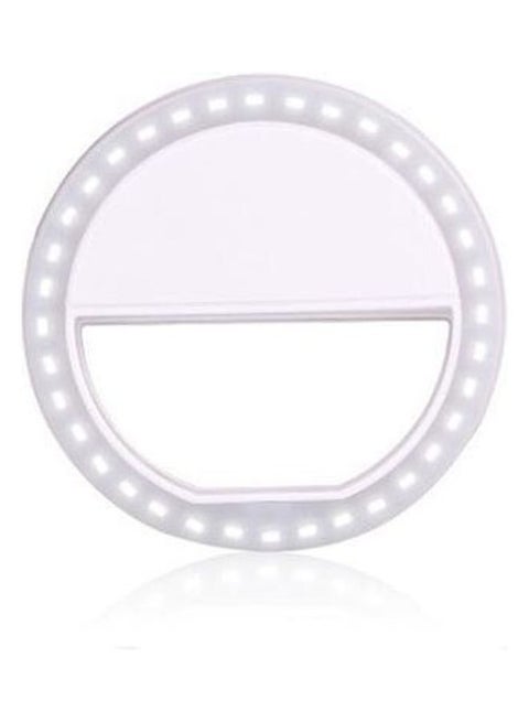36-Led Selfie Ring Light For Iphone/Android Smart Phone White