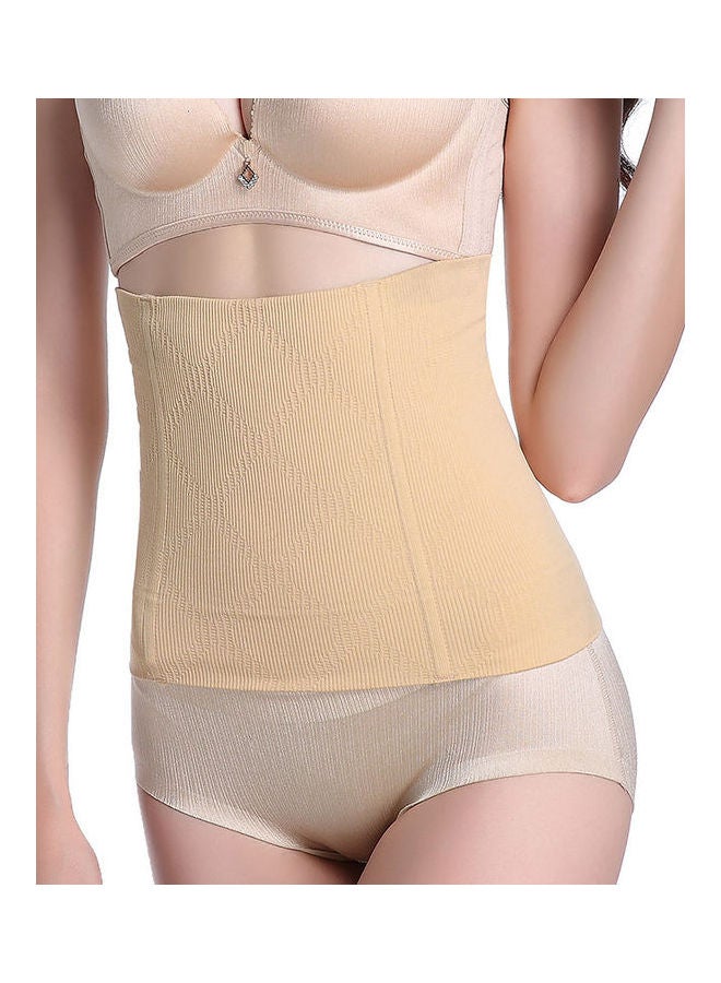 Solid Corset Shapewear Beige - Image 1