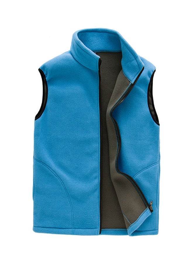 Solid Gilet Sky Blue - Image 1