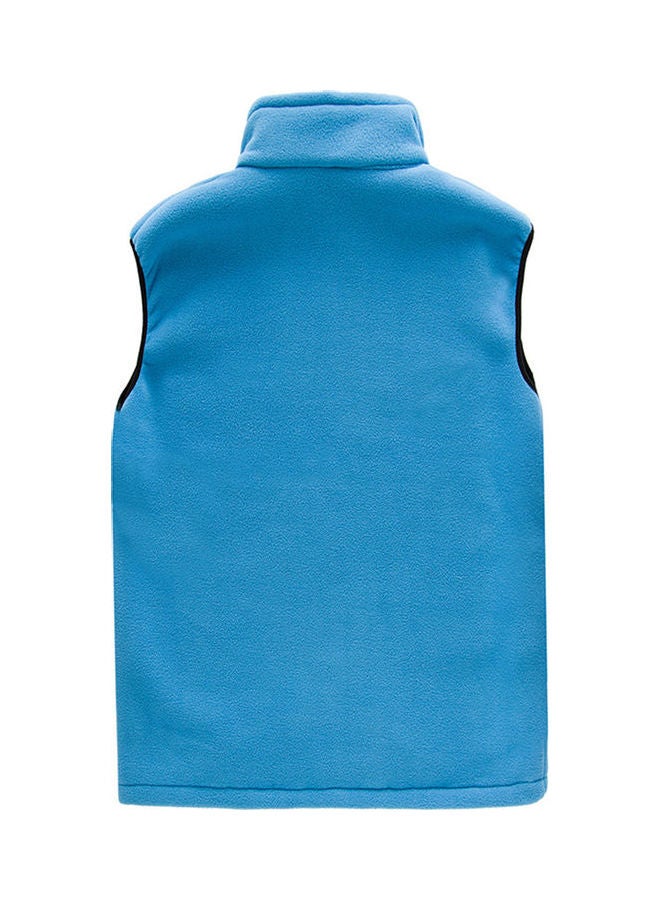 Solid Gilet Sky Blue - Image 4