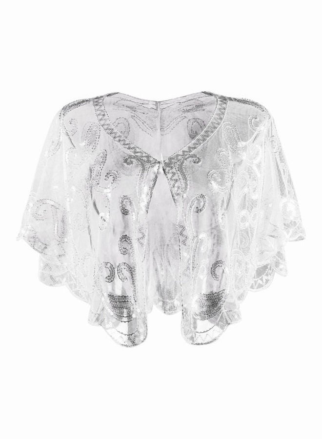 Embroidered Blouse White