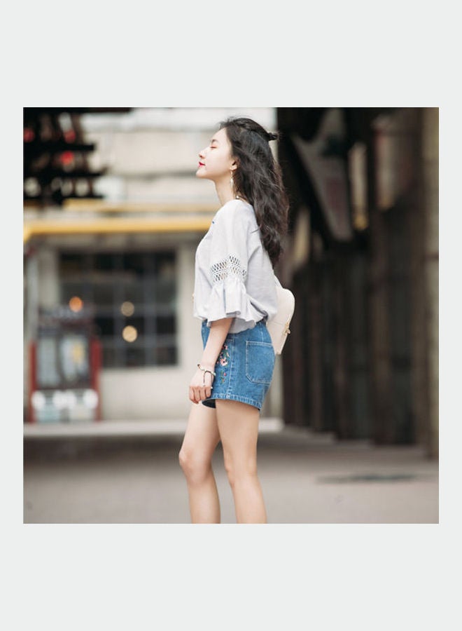 Solid Blouse White - Image 5