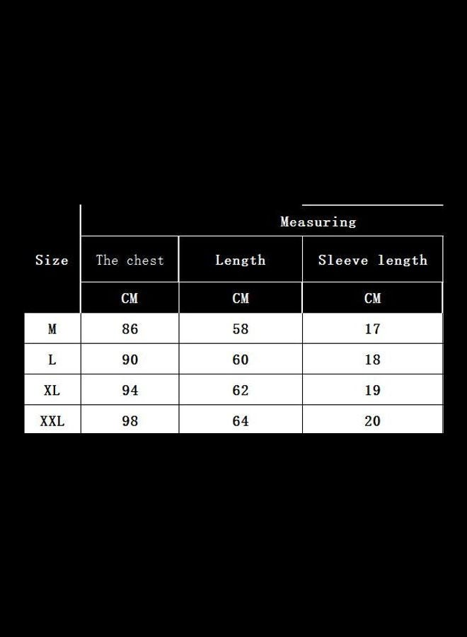 Striped Short-Sleeved T-Shirt White/Black - Image 4