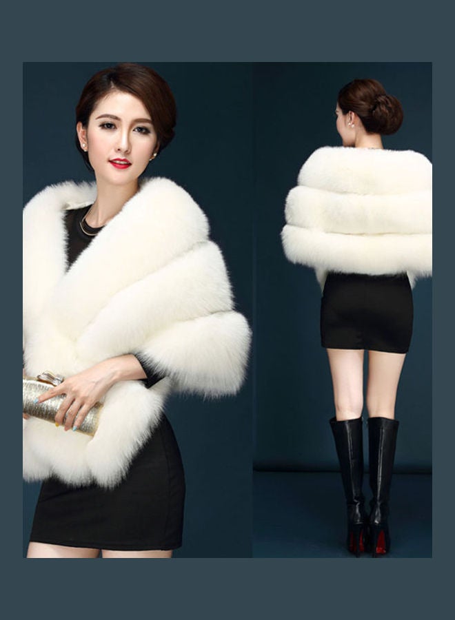 Generic - Wool-Like Shawl White - Image 1