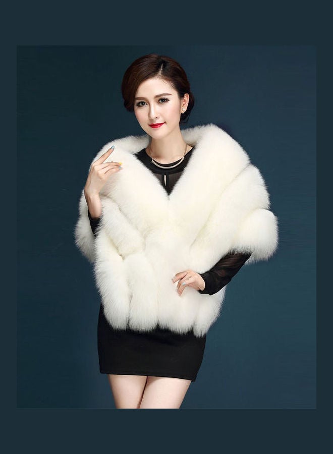 Generic - Wool-Like Shawl White - Image 1
