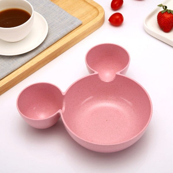 2-Piece Creative Cartoon Shaped Baby's Bowl - Image 2