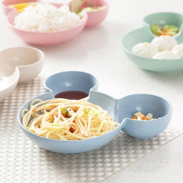 2-Piece Creative Cartoon Shaped Baby's Bowl - Image 4