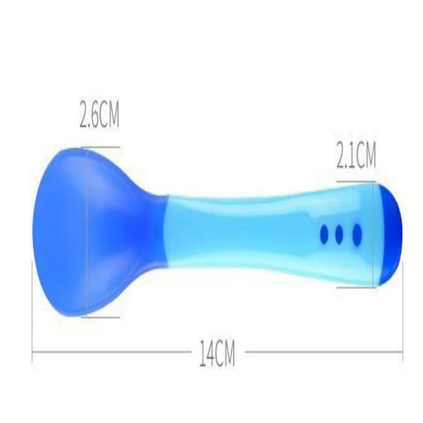 Generic - Baby's Soft Head Multifunctional Fork Spoon Set - Image 1