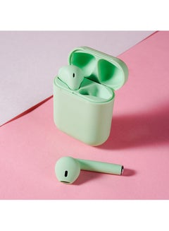 Inpods 12 Bluetooth True Wireless In-Ear Earphones With Charging Case Green