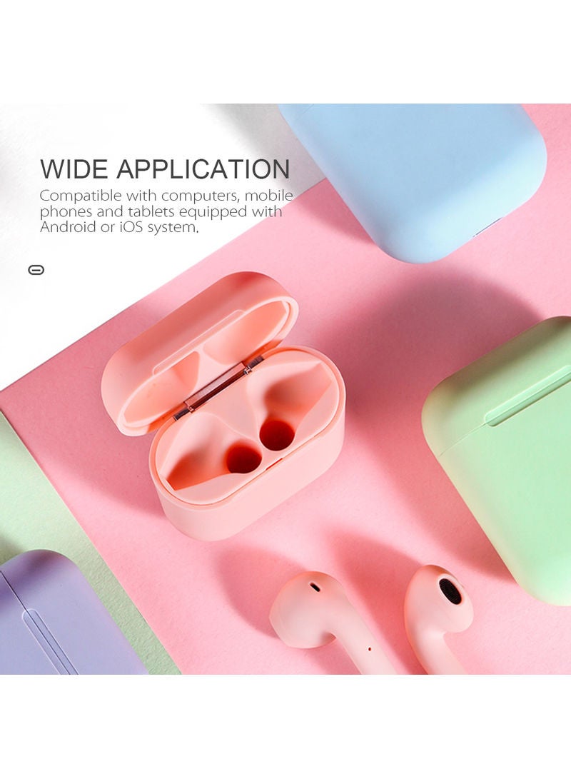 Generic - Inpods 12 Bluetooth True Wireless In-Ear Earphones With Charging Case Green - Image 1