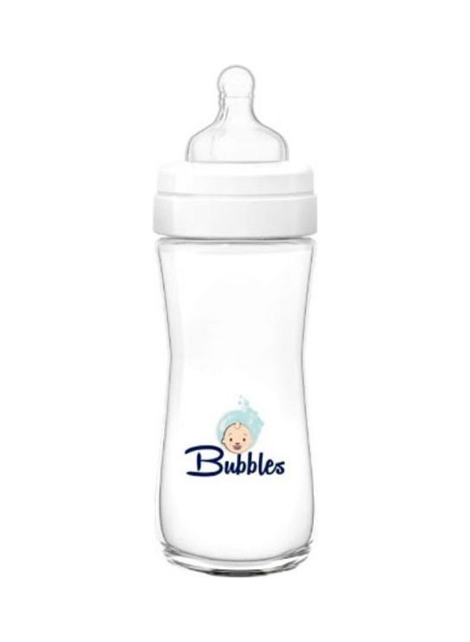 بابلز زجاجة رضاعة كلاسيكية مضادة للمغص من البلاستيك