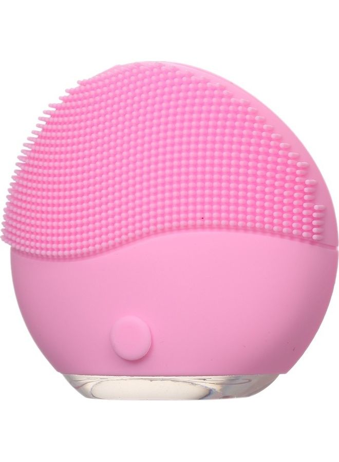 Generic USB Rechargeable Silicone Beauty Massage Tool Pink 14cm  - Image 2