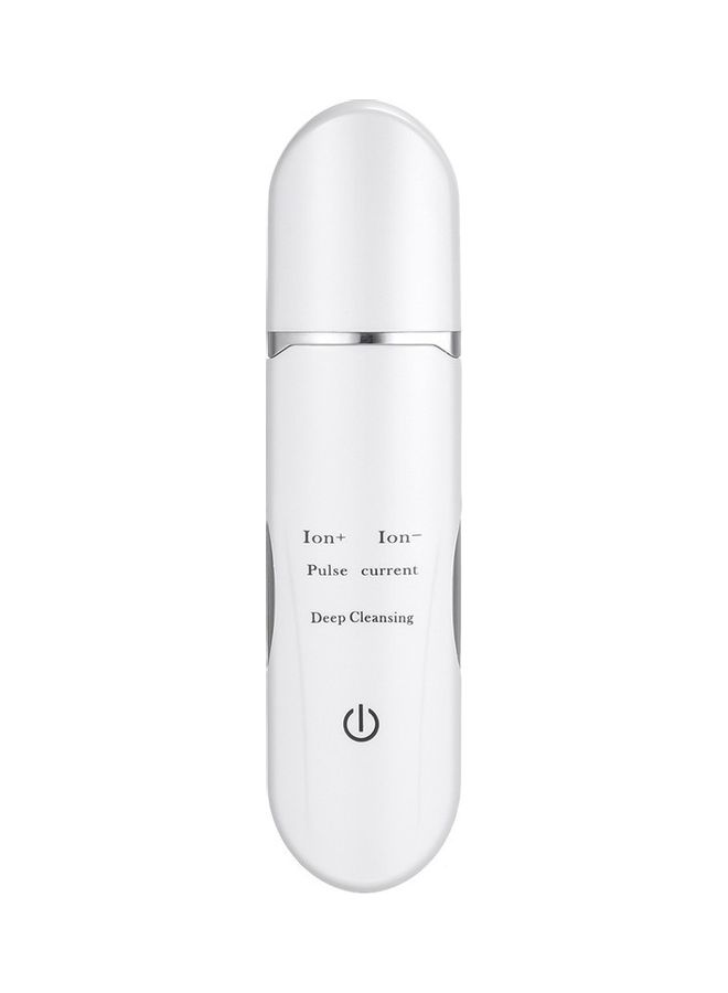 Generic Rechargeable Ultrasonic Facial Skin Scrubber White 20cm  - Image 3