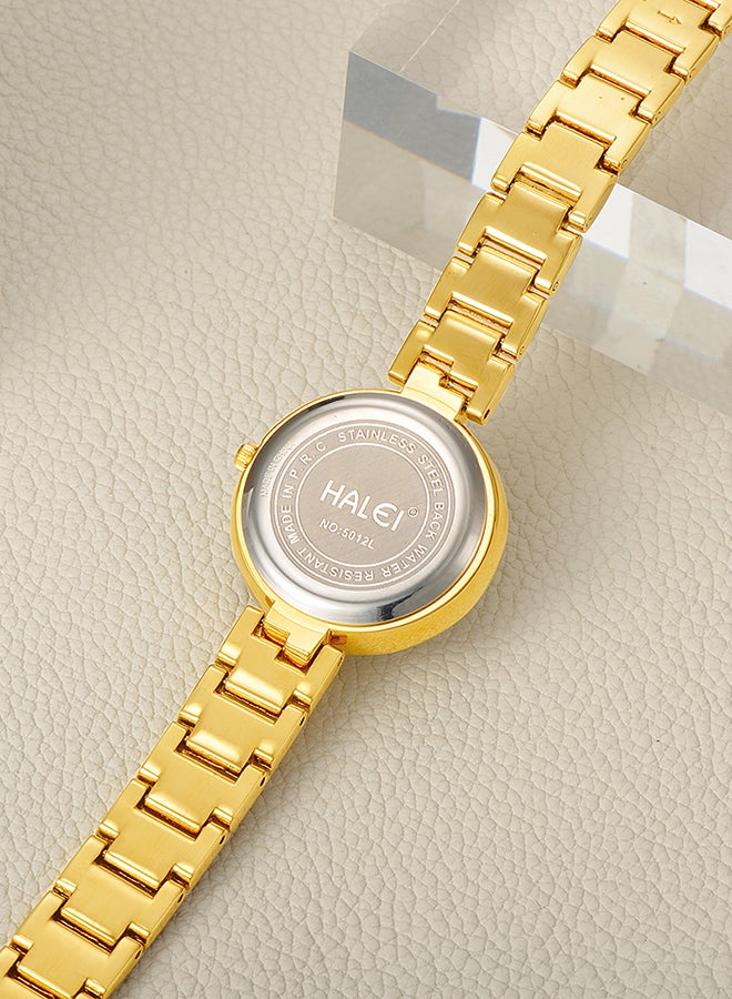 هالي ساعة يد كوارتز بسوار من خليط معدني طراز 5012L للنساء - Image 5