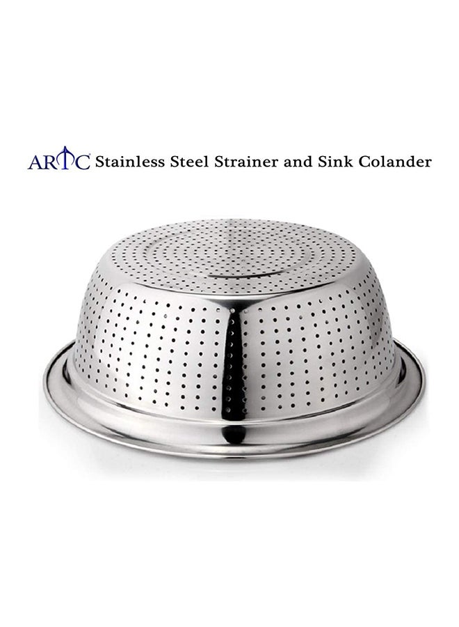 اي ار تي سي مصفاة للطعام من الستانلس ستيل فضي 30Ø³Ù†ØªÙŠÙ…ØªØ± - Image 2