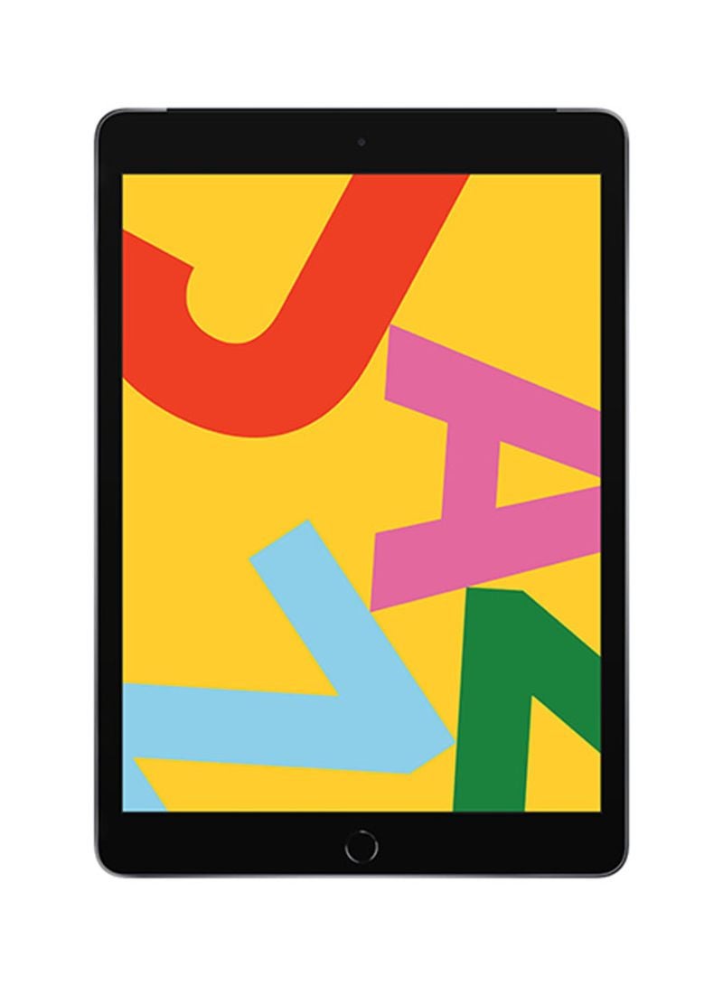 Apple - Renewed - iPad-2019 (7th Gen) 10.2inch 32GB Wi-Fi Space Gray With FaceTime - Image 1