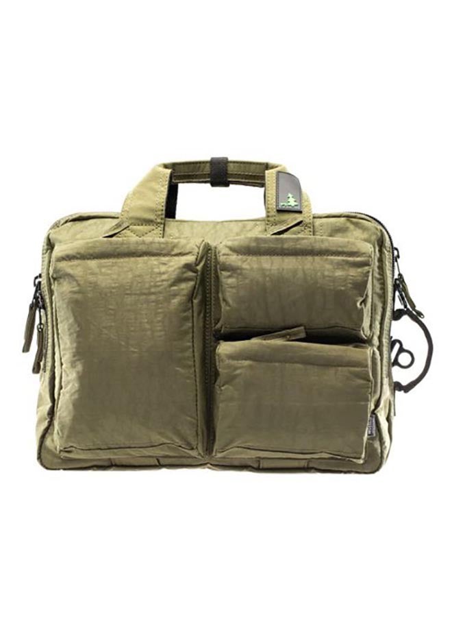 MUeSLii Classic Business Backpack Army Green  - Image 1