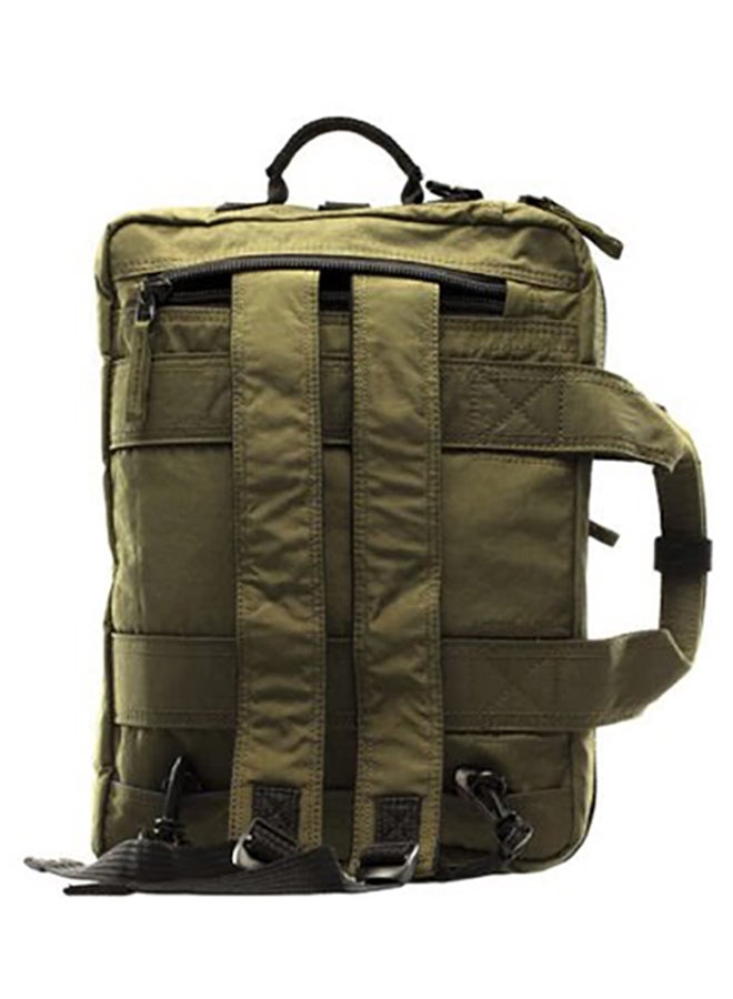 MUeSLii Classic Business Backpack Army Green  - Image 3