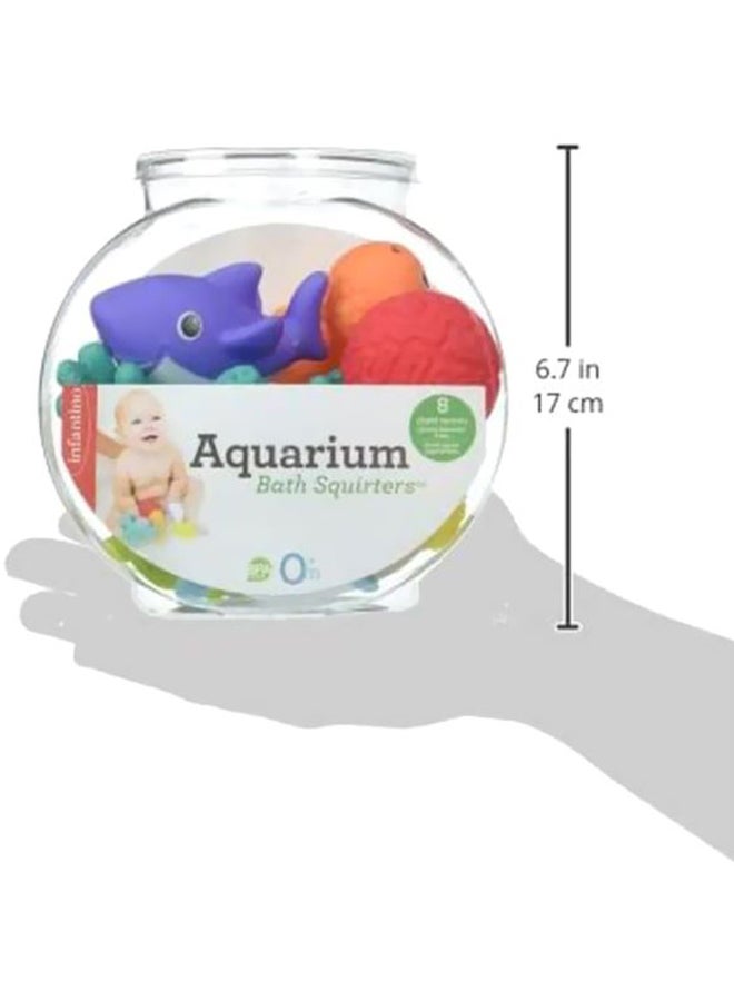 إنفانتينو طقم ألعاب رشاشة للاستحمام وحوض الأسماك من 8 قطع - Image 4