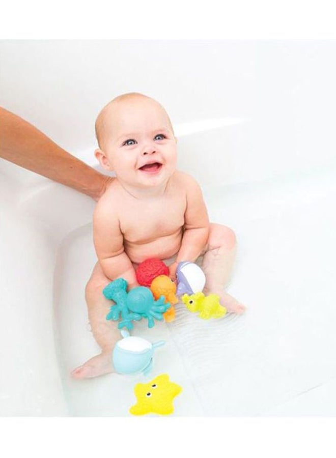 إنفانتينو طقم ألعاب رشاشة للاستحمام وحوض الأسماك من 8 قطع - Image 3