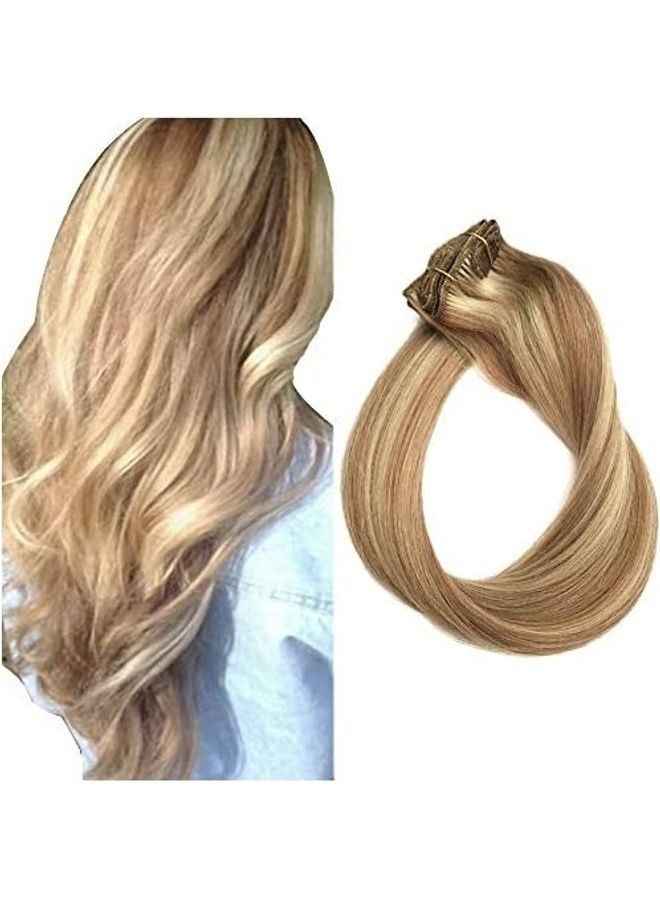 Clip In Hair Extensions Brown 15inch - v1609231113/N43351888A_1