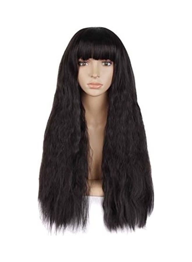 Flat Bang Long Wave Curly Wig Black 28inch - v1609231115/N43351943A_1