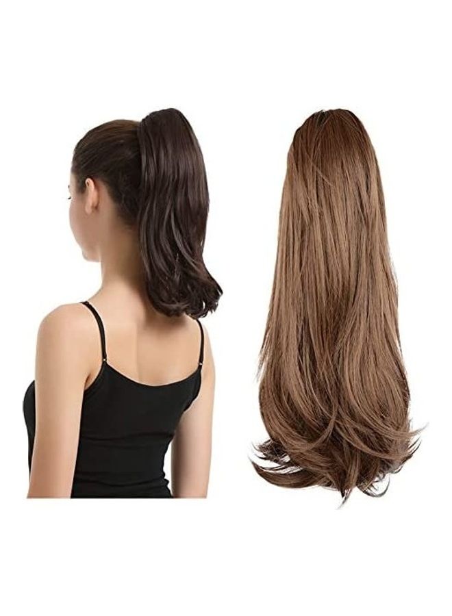 BARSDAR Natural Curly Hair Extensions Gold 14inch