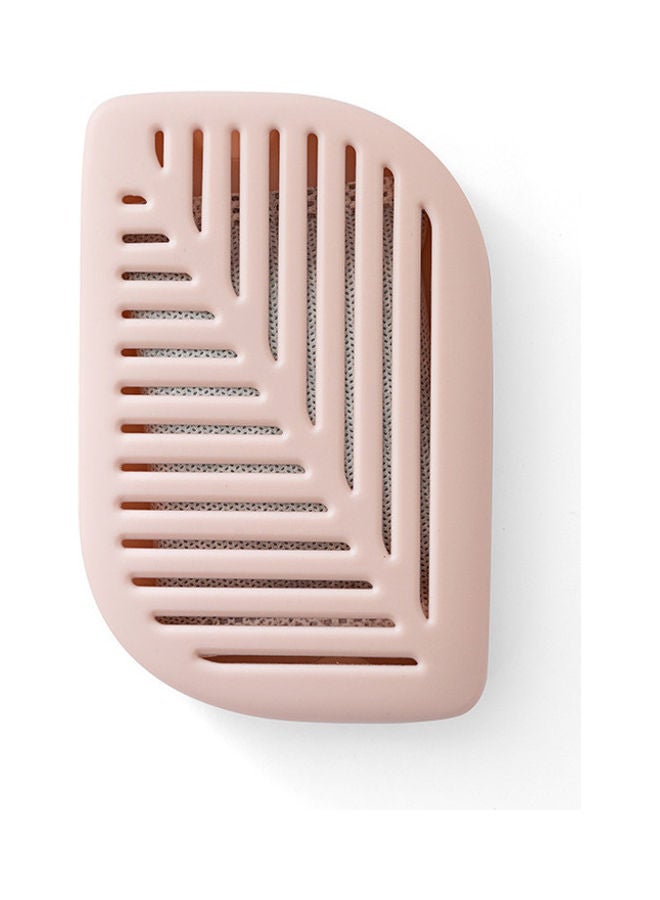Generic Leaf Shaped Refrigerator Deodorant Box Pink 15x10x1.8cm  - Image 1