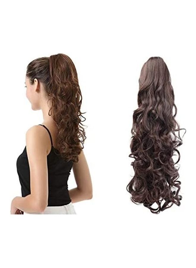 Curly Ponytail Hair Extension Black 19inch - v1609231141/N43353625A_1