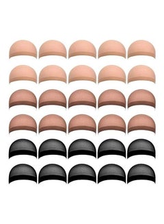 30-Piece Wig Cap Set Pink/Black One Size - v1609231267/N43352552A_1