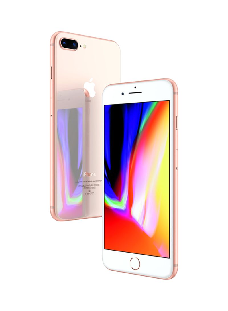 Apple Renewed - iPhone 8 Plus 64GB Gold 4G With Facetime - Middle East Version - Image 5