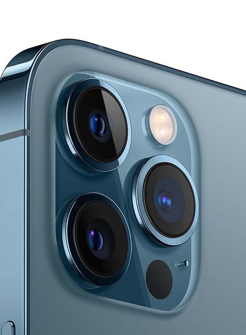 Apple - Renewed - iPhone 12 Pro Max 128GB Pacific Blue 5G With Facetime - International Version - Image 1