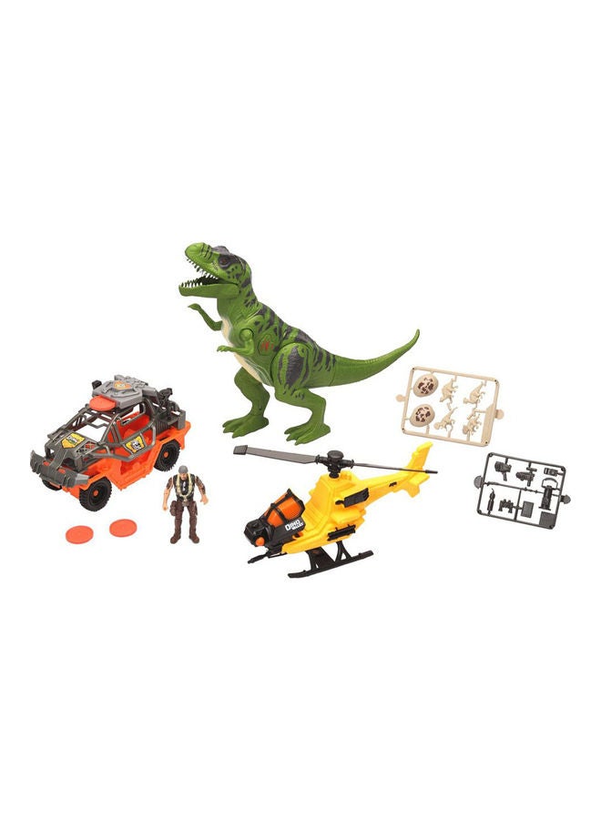 تشابمي مجموعة لعب دينو فالي دينو جانجل أتاك