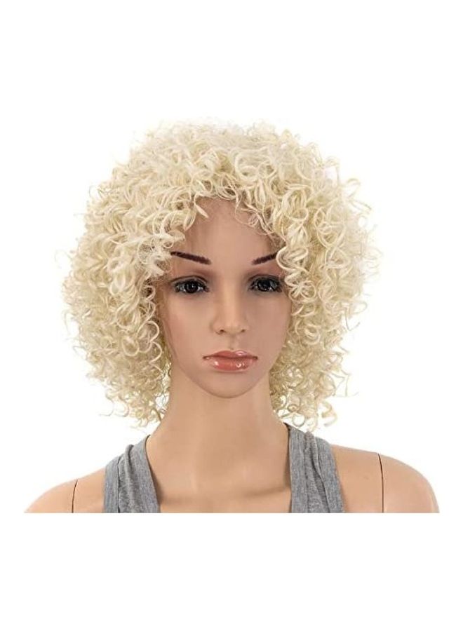SWACC Short Curly Wig Beige 12inch