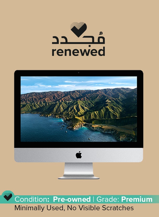 Apple - Renewed - iMac A1418 (2014) Desktop With 21.5-Inch Display, Intel Core i5 Processor/4th GEN/8GB RAM/500GB HDD/1.5GB  HD Integrated Graphics 5000 Silver - Image 1