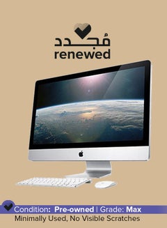 Renewed - iMac A1311 (2012) Desktop With 21.5-Inch Display,Intel Core i5 Processor/2nd Gen/16GB RAM/2TB HDD/512MB AMD Radeon HD 6750M Graphics Silver Silver