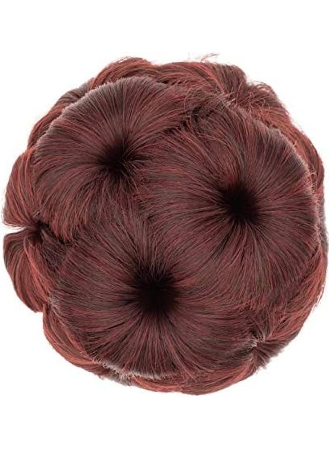 Bun Extension Chignon Ballerina Hair Brown 18inch