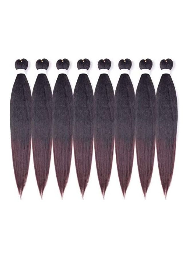 Pack Of 8 Braiding Hair Extension Black 26inch - v1609238095/N43354538A_1